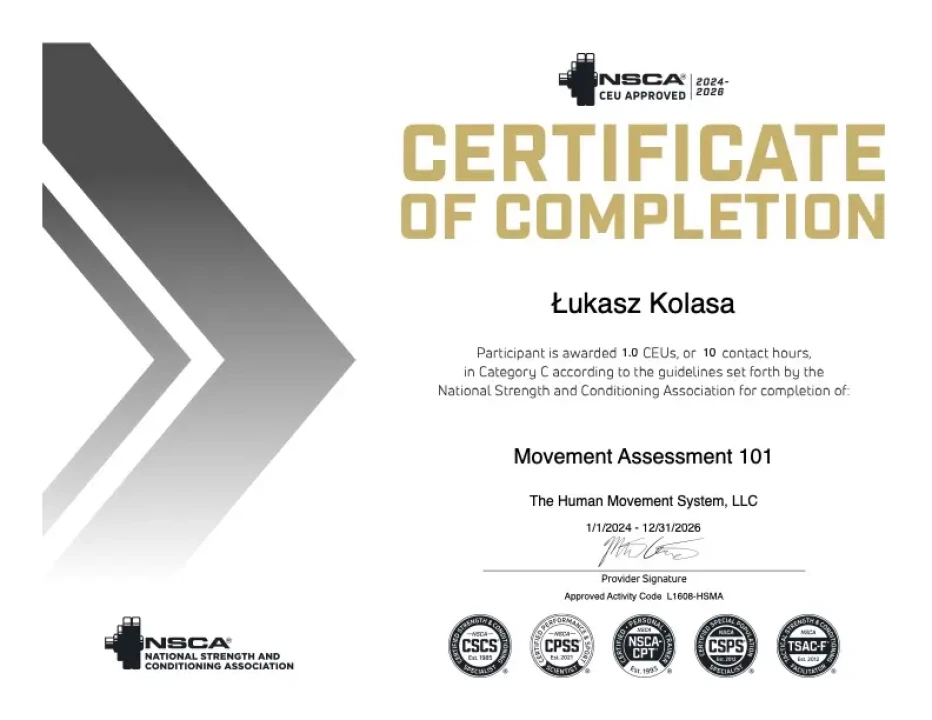 Movement Assessment 101